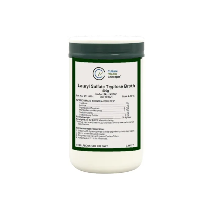 Lauryl Sulfate/Tryptose Broth, 500g
