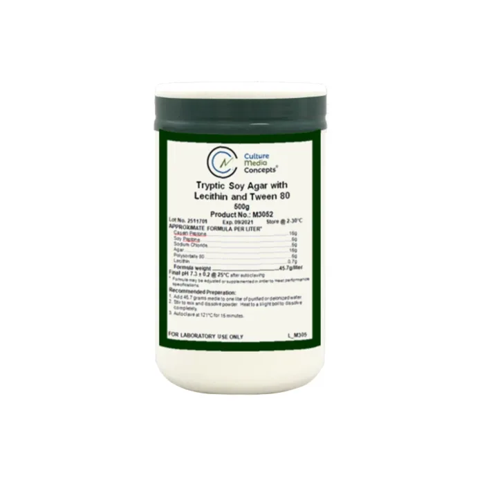 Tryptic Soy Agar with Lecithin and Tween, 5kg
